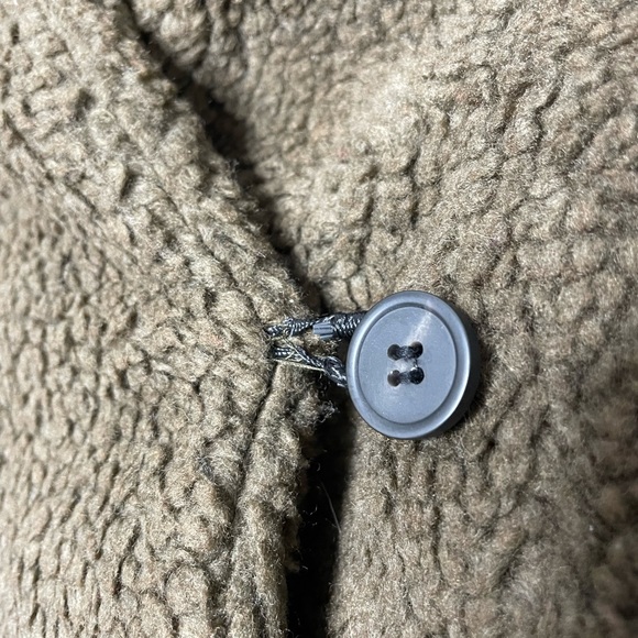 Apiece Apart | Campania Olive Green Faux Fur Bomber Jacket 6 - Picture 5 of 8